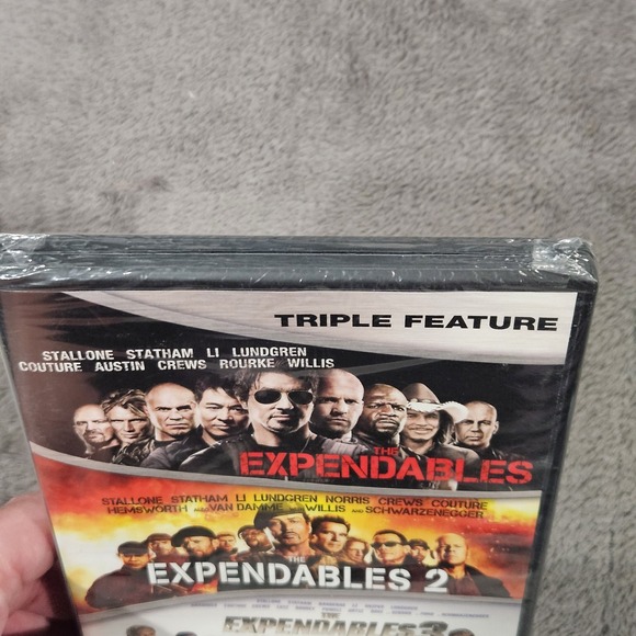 Expendables Expendables 2 Expendables 3 - DVD - Triple Feature NEW - Picture 3 of 3